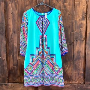 Pink Owl dress size medium